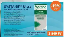 Benu Gyógyszertárak SYSTANE Ultra ajánlat