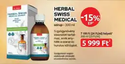 Benu Gyógyszertárak HERBAL SWISS MEDICAL ajánlat