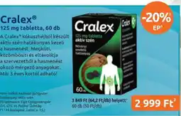 Benu Gyógyszertárak Cralex ajánlat