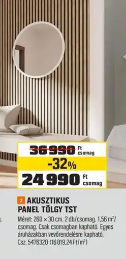 OBI Akusztikus panel tölgy tst ajánlat