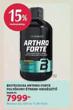 Rossmann BIOTECHUSA ARTHRO FORTE ajánlat