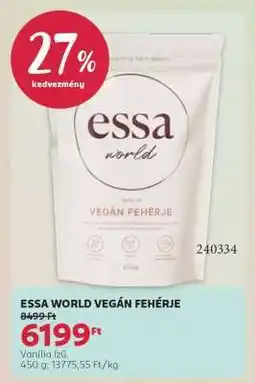 Rossmann ESSA WORLD VEGÁN FEHÉRJE ajánlat