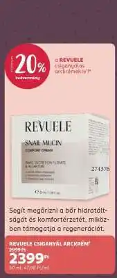 Rossmann REVUELE CSIGANYÁL ARCKRÉM ajánlat
