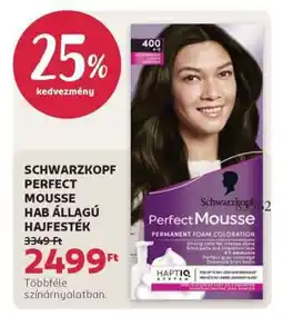 Rossmann SCHWARZKOPF PERFECT MOUSSE HAB ÁLLAGÚ HAJFESTÉK ajánlat
