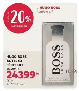 Rossmann HUGO BOSS BOTTLED FÉRFI EDT ajánlat