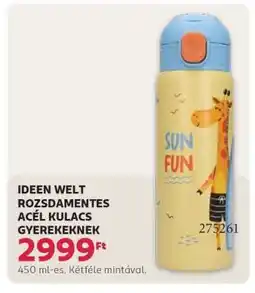 Rossmann IDEEN WELT ROZSDAMENTES ACÉL KULACS GYEREKEKNEK ajánlat