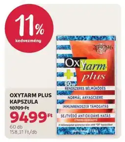 Rossmann OXYTARM PLUS KAPSZULA ajánlat