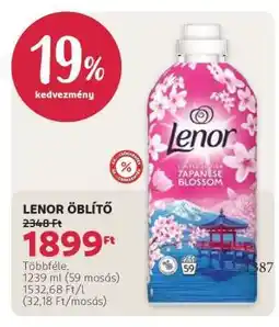 Rossmann LENOR Öblítő ajánlat