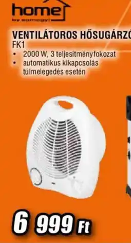 Expert home ventilátoros hősugárzó fk1 ajánlat