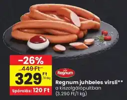 Spar Regnum juhbeles virsli ajánlat
