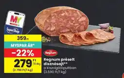 Spar Regnum préselt disznósajt ajánlat