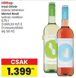 Spar Hilltop Irsai Olivér ajánlat