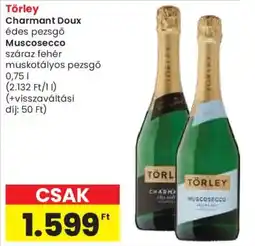Spar Törley charmant doux muscosecco ajánlat