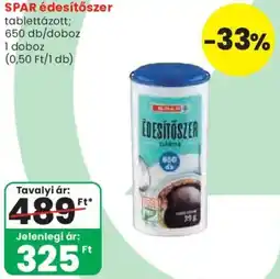 Spar spar édesítőszer ajánlat