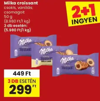Milka croissant