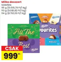 Spar Milka desszert ajánlat