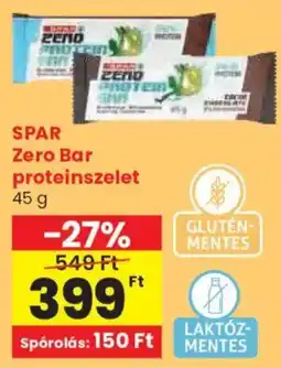 Spar spar zero bar proteinszelet ajánlat