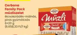 Spar Cerbona műzli ajánlat