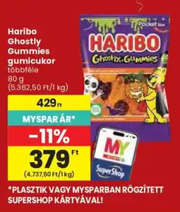Spar haribo ghostly gummies ajánlat