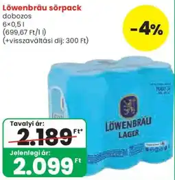 Spar Löwenbräu sör ajánlat
