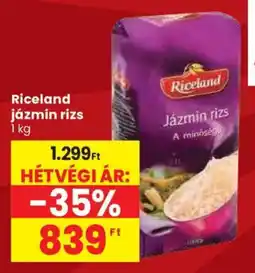 Spar Riceland jázmin rizs ajánlat