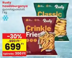 Spar Rusty hasábburgonya ajánlat