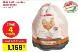 Spar Spar egész csirke ajánlat