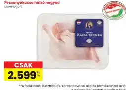 Spar Pecsenyekacsa hátsó negyed ajánlat