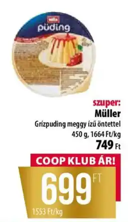 Coop muller puding ajánlat