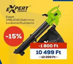 Euronics Expert elektromos lombszívó/fúvó/apritó ajánlat