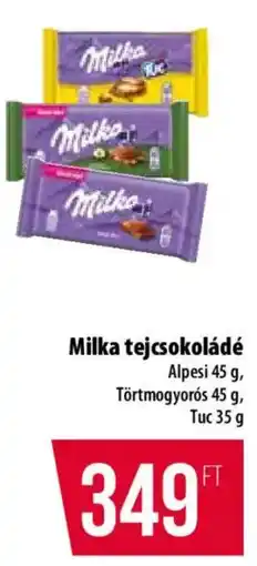 Coop Milka tejcsokoládé ajánlat