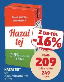 PENNY Hazai tej ajánlat