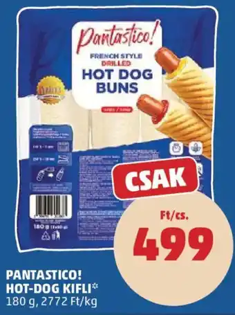 Pantastico! hot-dog kifli