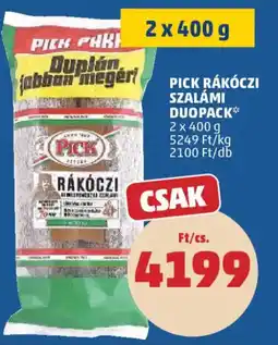 PENNY Pick rákóczi szalámi ajánlat