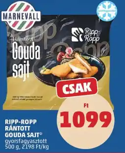 PENNY Ripp-Ropp rántott gouda sajt ajánlat