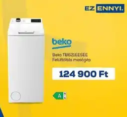 Euronics Beko felültöltős mosógép ajánlat