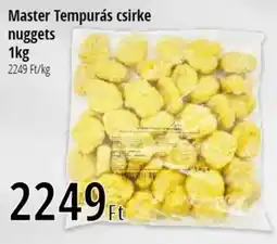 Real Master Tempurás csirke nuggets ajánlat