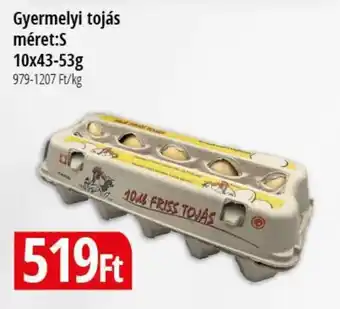 Gyermelyi tojás