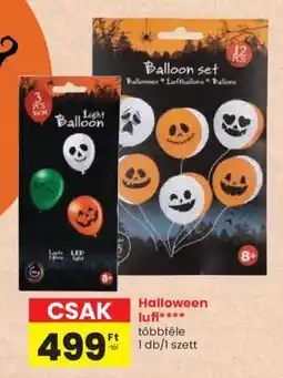 Spar Halloween lufi ajánlat