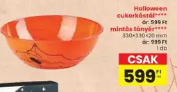 Spar Halloween cukorkástál ajánlat