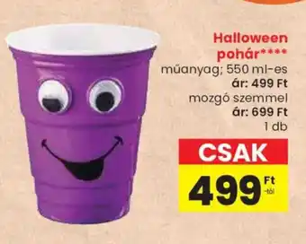 Halloween pohár