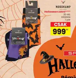 Spar Nordkamp halloween zokni ajánlat