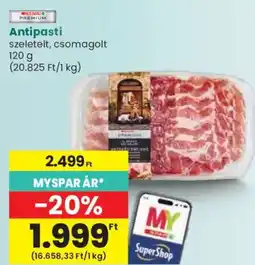 Spar Antipasti ajánlat