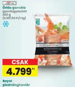Spar Royal pisztrángkaviár ajánlat