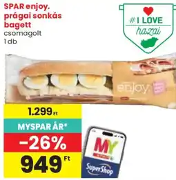 Spar spar enjoy bagett ajánlat