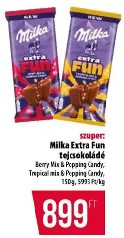 Coop Milka extra fun tejcsokoládé ajánlat