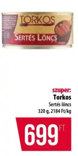 Coop Torkos sertes loncs ajánlat