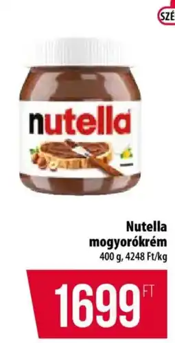Coop Nutella mogyorókrém ajánlat