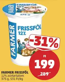 PENNY Farmer frissföl ajánlat