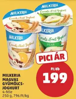 PENNY Milkeria magvas gyümölcs-joghurt ajánlat